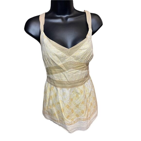 BCBGirls Yellow Camisole Yellow Blouse Sz S - Picture 1 of 5